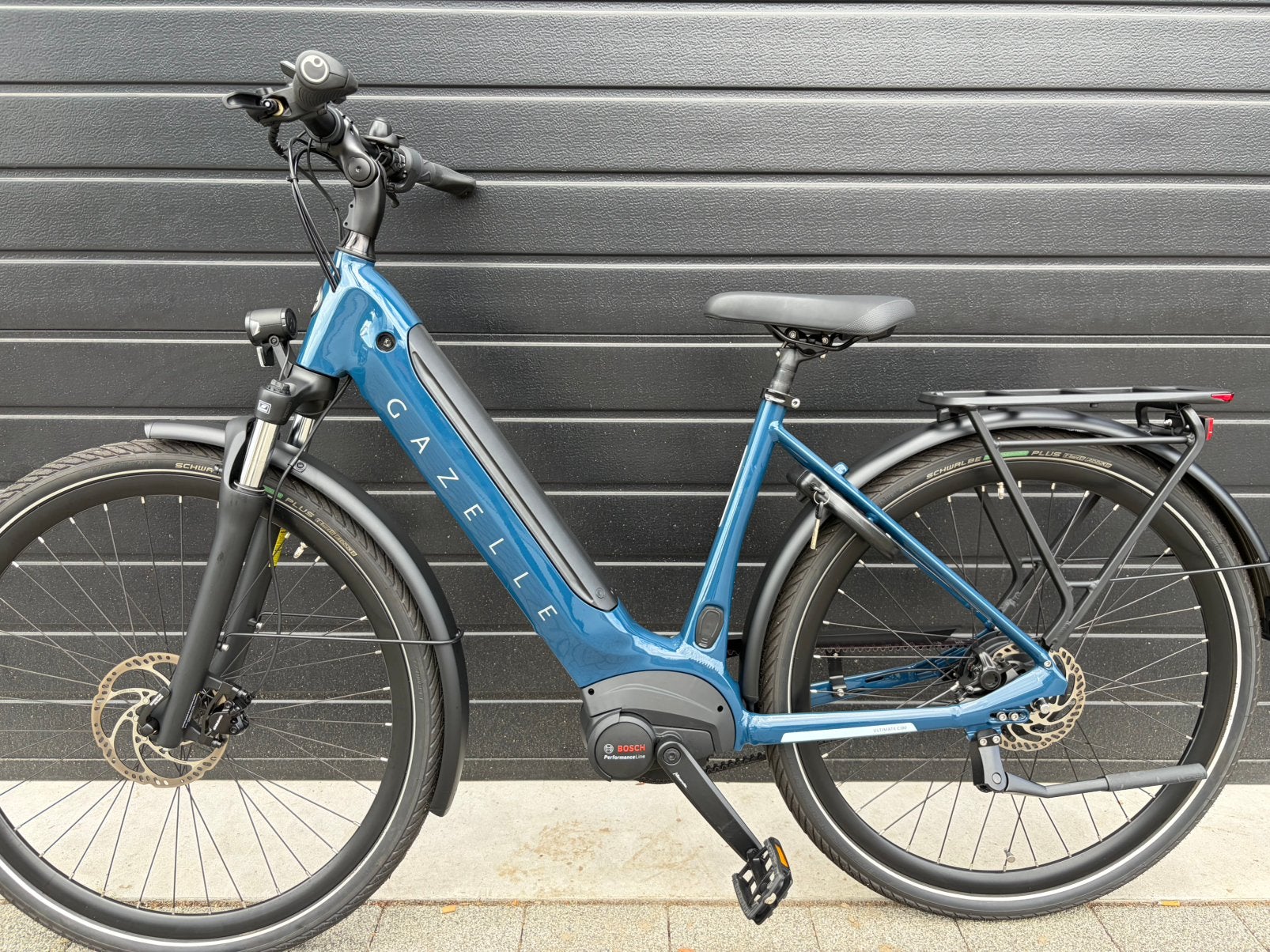 Gazelle Ultimate C380 bosch performance 500wh 49cm belt, 47 tot 50 cm, Versnellingen, Nieuw, Ophalen of Verzenden