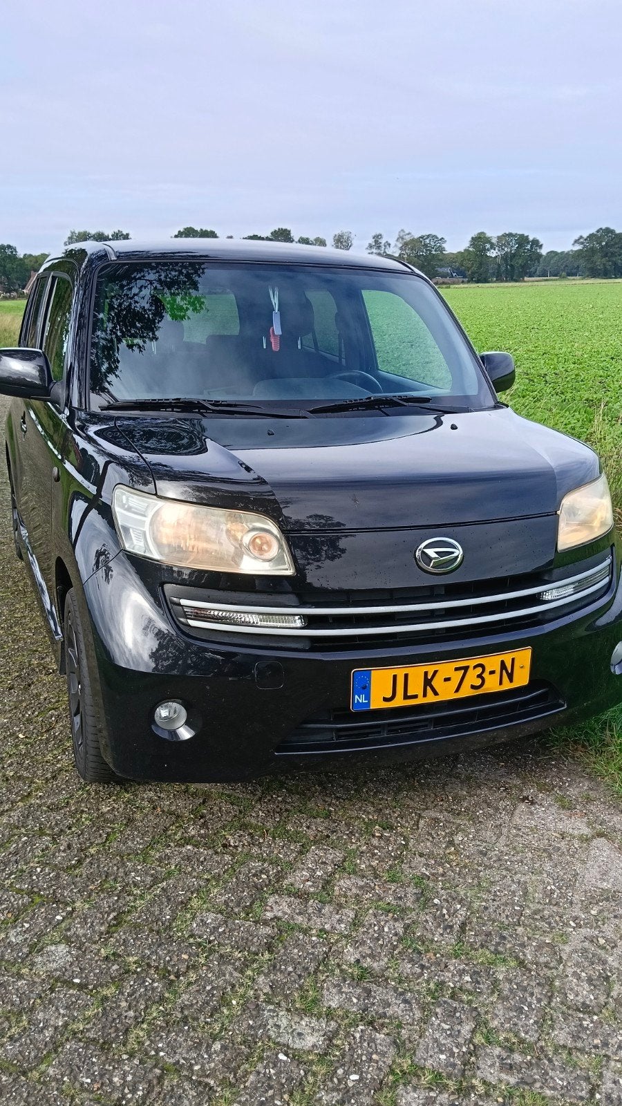 Daihatsu Materia 1.5 2007 Zwart, Auto's, Voorwielaandrijving, Zwart, 103 pk, Handgeschakeld