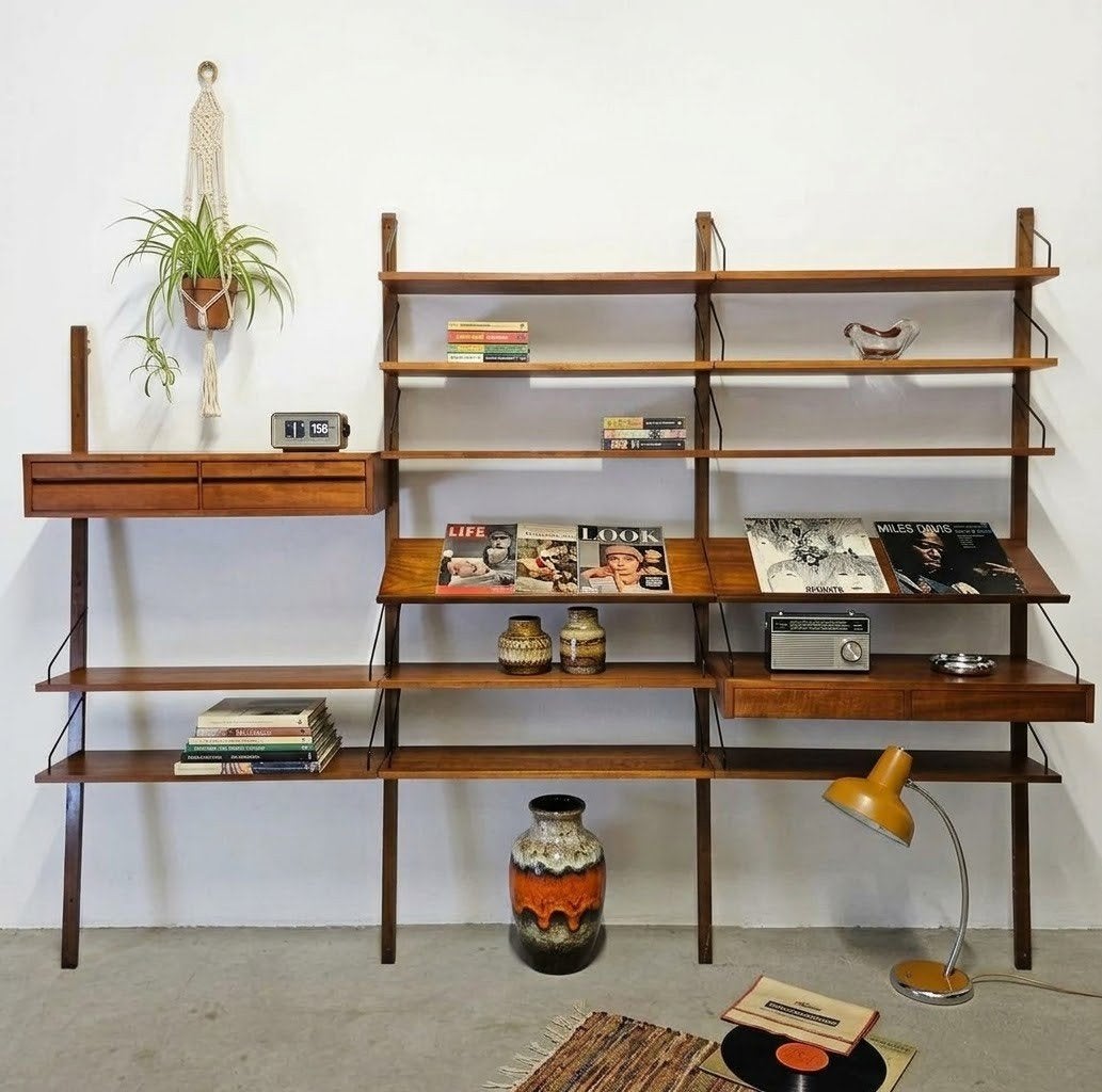 Poul Cadovius Royal System modulair wandmeubel - midcentury, Ophalen of Verzenden