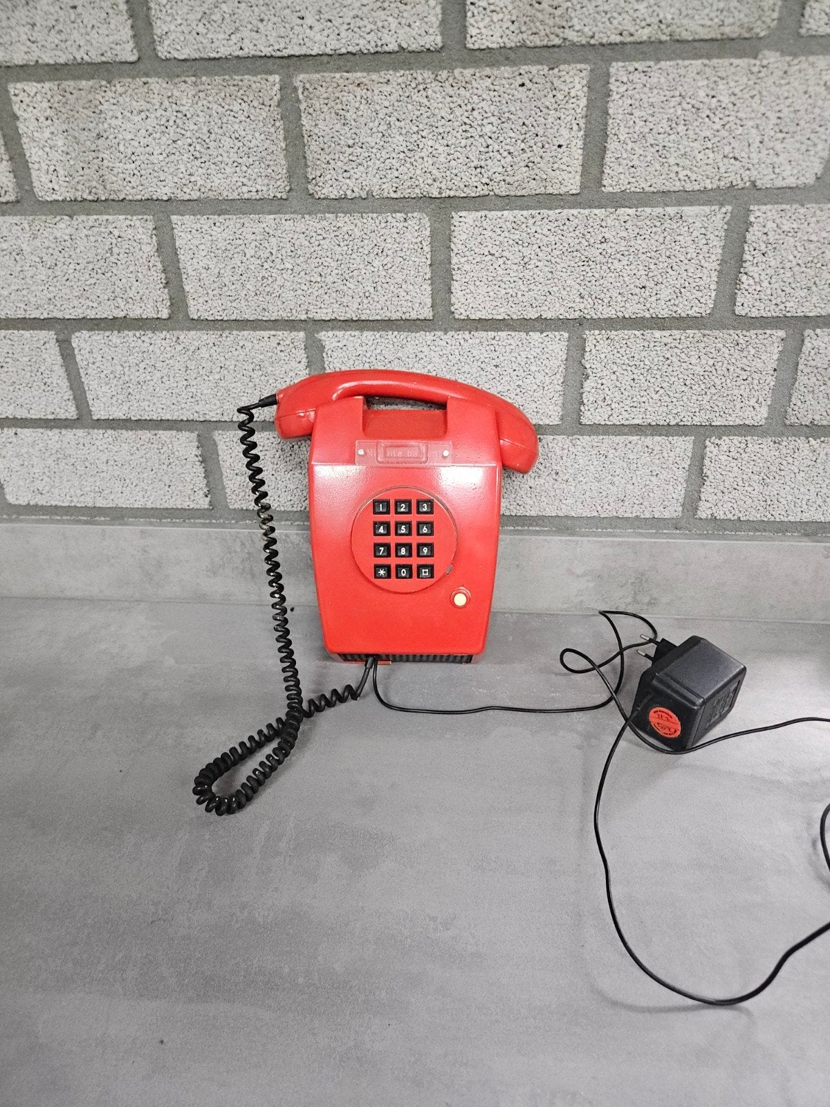 oude ptt telefoon wand model  met ingebouwde  geluiden, Ophalen of Verzenden, 1 handset