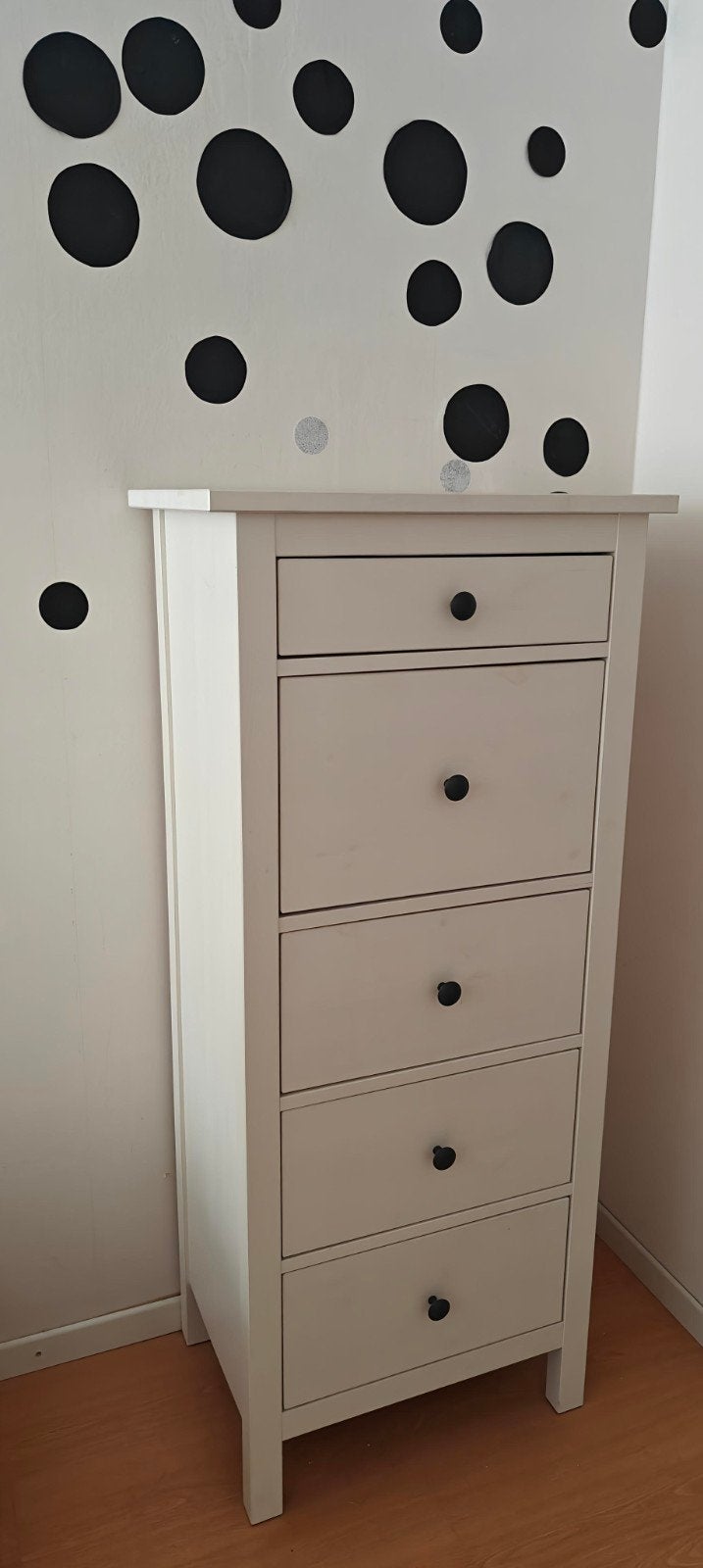 Ikea Hemnes witte ladekast, Ophalen, Gebruikt, 100 tot 150 cm, 50 tot 100 cm