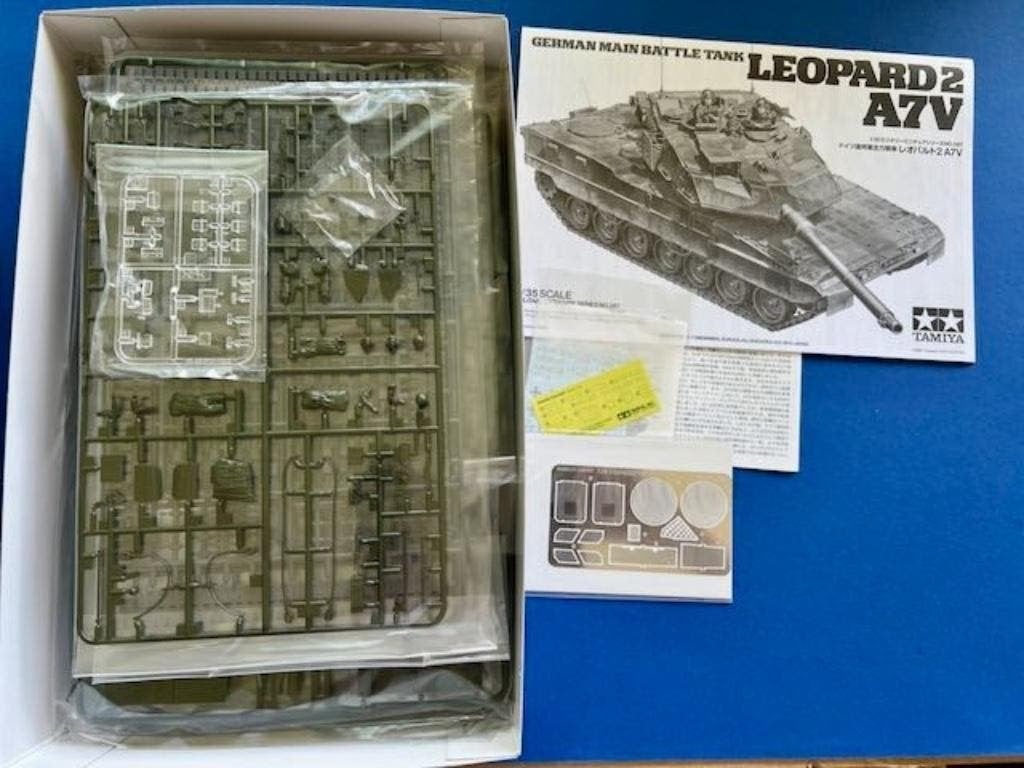 Tamiya	35387	German Leopard 2 A7V	1/35 incl alu loop!, Italeri, Verzenden, 1:32 tot 1:50, Overige typen