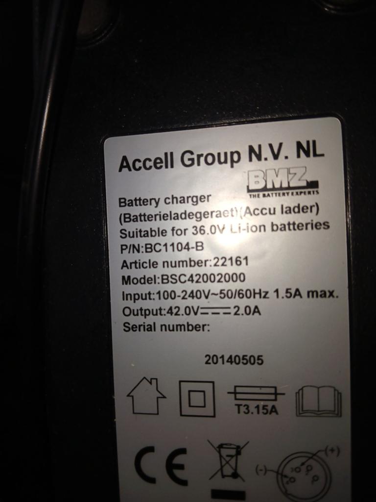 Battery charger, Ophalen