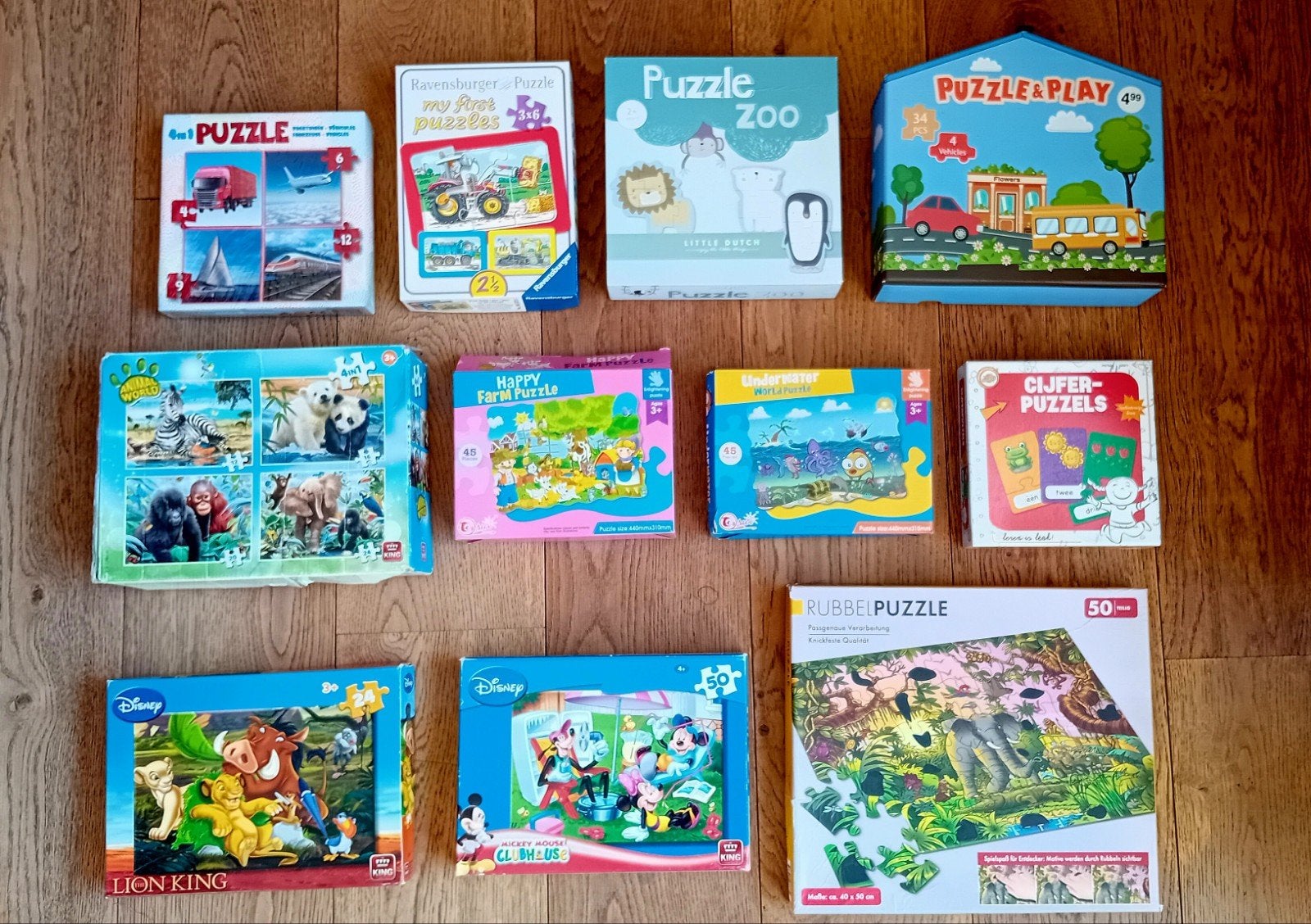 Kinderpuzzels, Ophalen of Verzenden