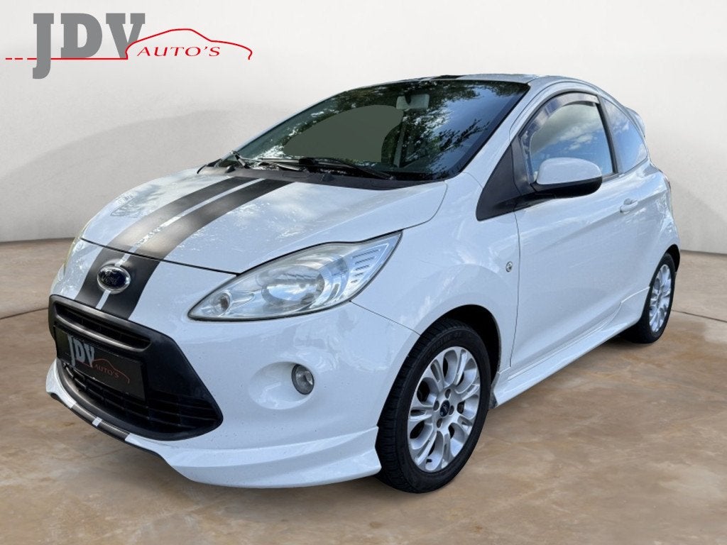 Ford Ka 1.2 Titanium vanaf €59.- p/m (bj 2010), Auto's, Gebruikt, 1242 cc, 4 cilinders, 4 stoelen