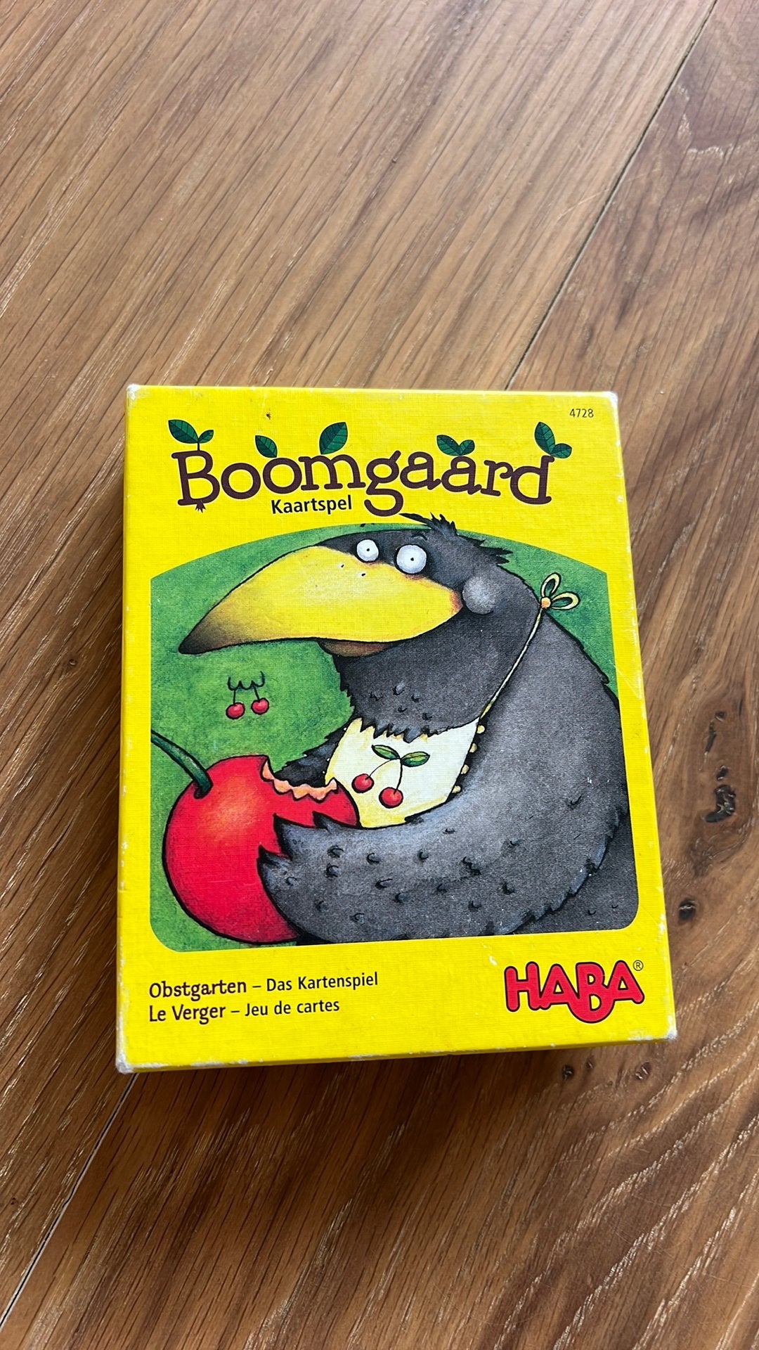 Kaartspel: boomgaard, Ophalen of Verzenden, Gebruikt, Ontdekken