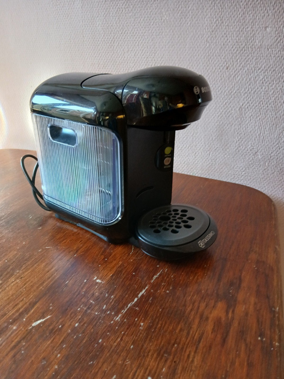 Tassimo koffiezetapparaat - Zwart, Gebruikt, Koffiemachine, Ophalen of Verzenden, 1 kopje