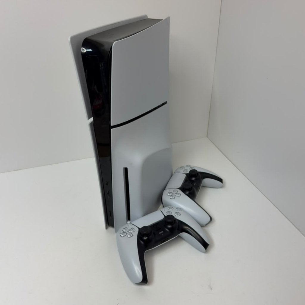 Sony Playstation 5 Slim Disc + 2 controllers 825GB | Netjes, Spelcomputers en Games, Sony, Zo goed als nieuw, Support@sony.com
