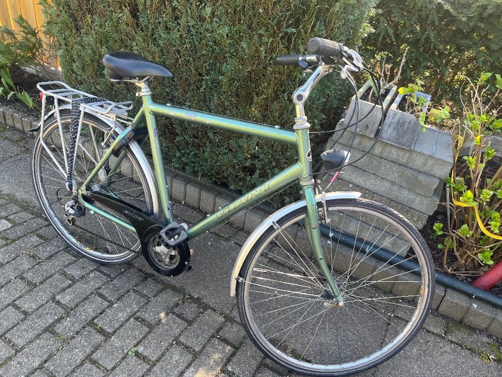 Giant herenfiets, Fietsen en Brommers, Ophalen, Gebruikt, Giant, Versnellingen
