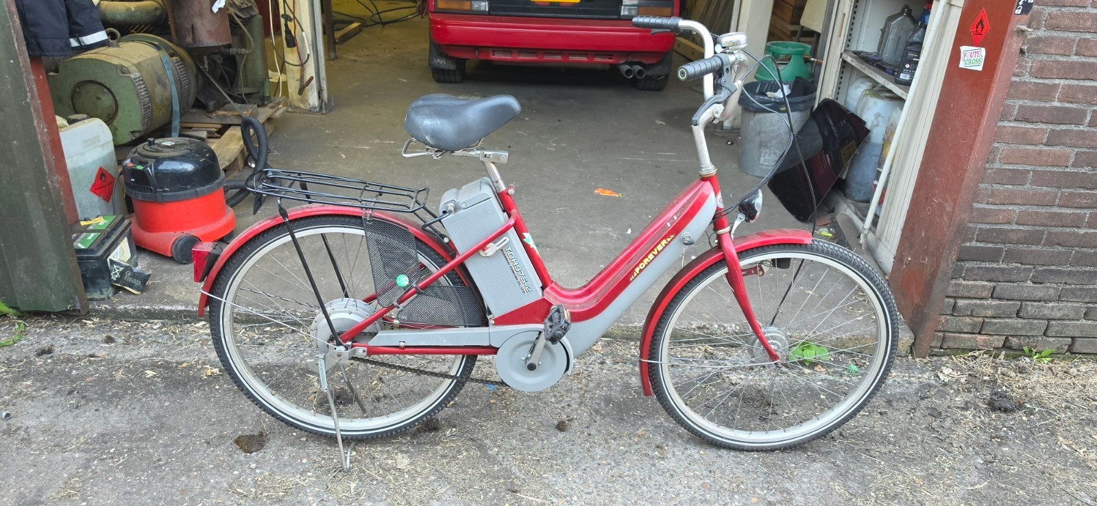 Forever E-bike - Elektrische fiets - Rood, Overige merken, Gebruikt, Ophalen of Verzenden, 51 tot 55 cm