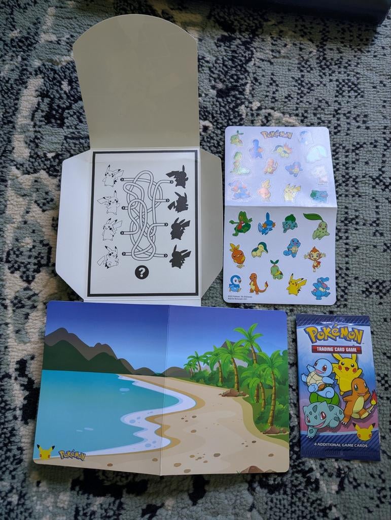 Pokémon 25th Anniversary McDonald's Happy Meal Set, Ophalen of Verzenden, Nieuw, Overige typen