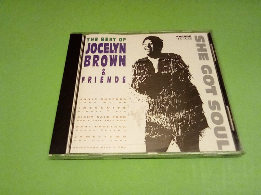 The Best Of Jocelyn Brown & Friends - She Got Soul CD, Pop, Ophalen of Verzenden, Zo goed als nieuw, Verzamelalbum