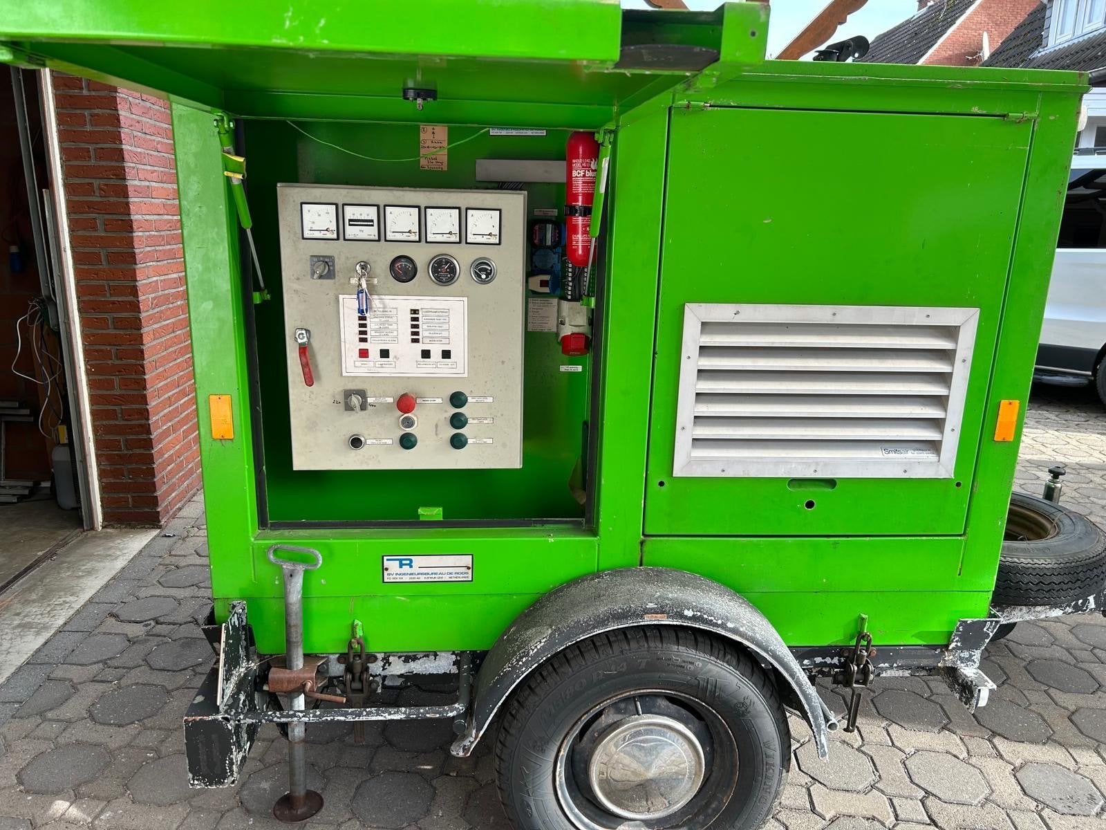 Hatz KPN aggregaat 2 cilinder met een krachtige motor, Ophalen, Dieselolie, Geluidgedempt, Zo goed als nieuw