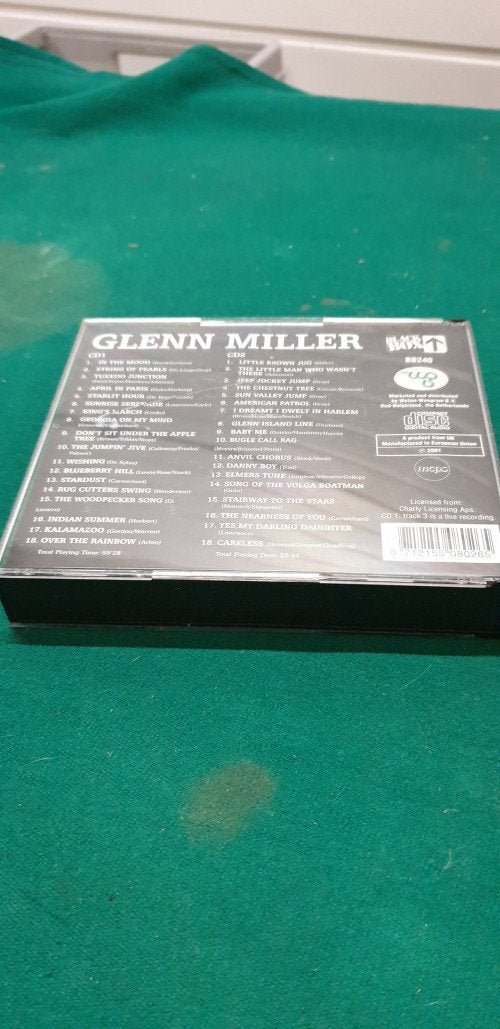 -	Cd dubbel cd glenn miller, Ophalen of Verzenden