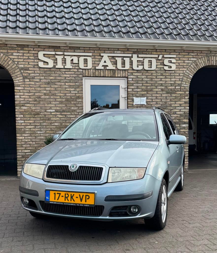 Skoda Fabia Combi 1.4-16V Elegance Bj 2005 lage wegenbelasti, Auto's, Voorwielaandrijving, 450 kg, Gebruikt, 4 cilinders