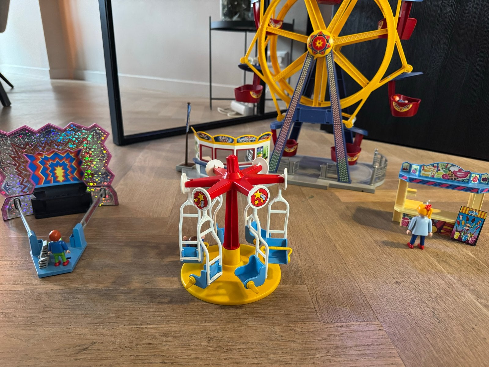 Playmobil Kermis: Draaimolen, Reuzenrad, Schietbaan, Gebruikt, Losse onderdelen, Overige typen, Ophalen of Verzenden