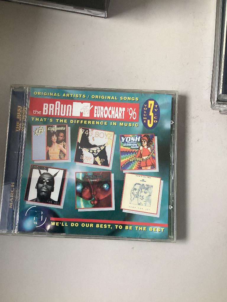 The Braun MTV Eurochart 96 volume 3, Verzenden, Zo goed als nieuw, Pop