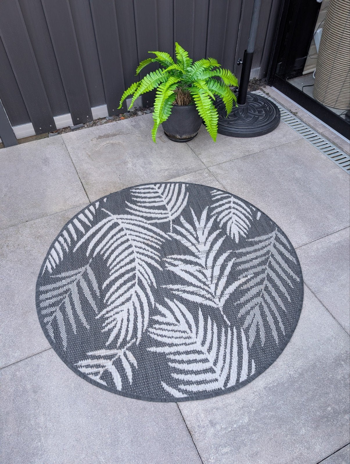 Tuin vloerkleed 97 cm, Ophalen, Rechthoekig, 50 tot 100 cm