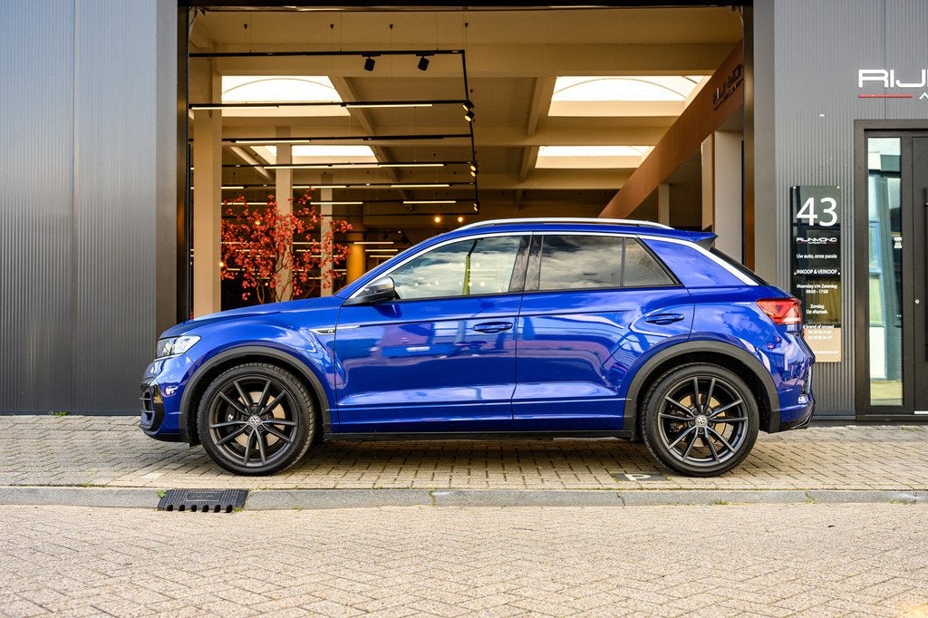 Volkswagen T-Roc 2.0 TSI 4Motion R|Pano|Akrapovic|Carplay|Ca, Automaat, Stof, Gebruikt, 4 cilinders