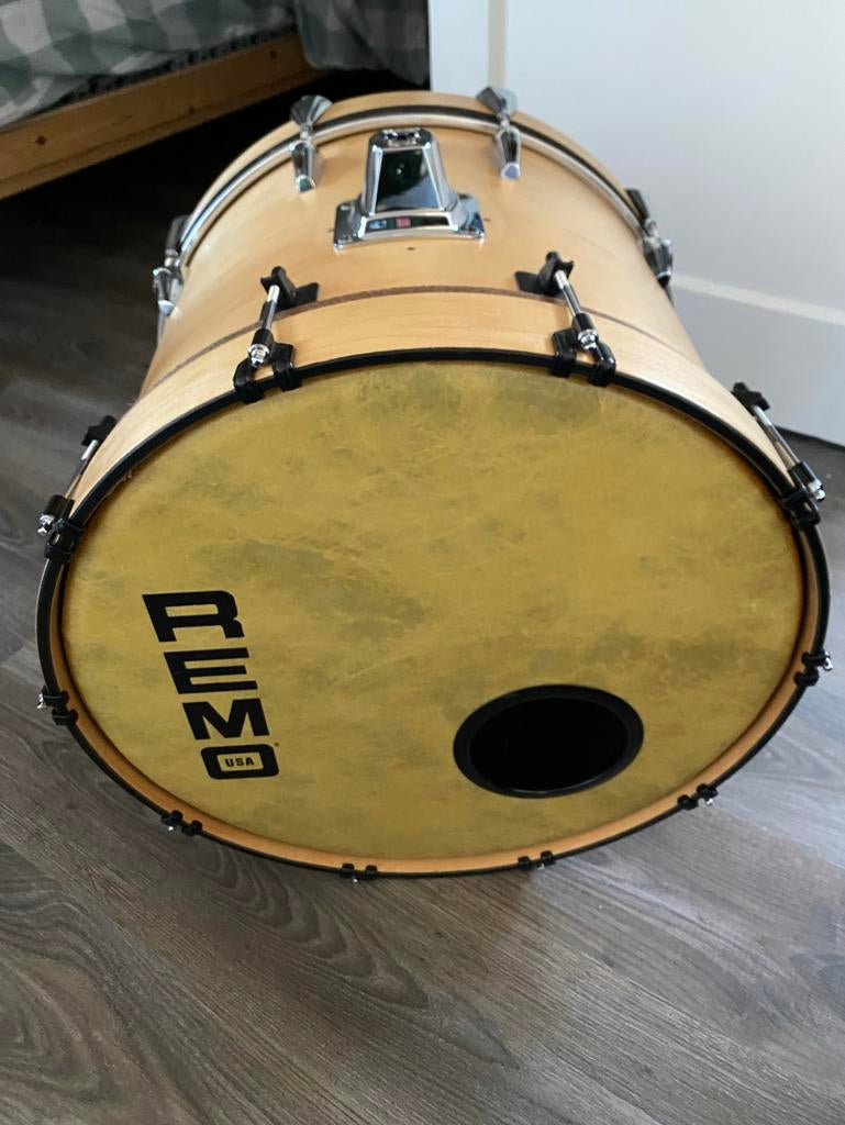 Remo Mundo 20 inch Bassdrum -  krachtpatser!, Ophalen of Verzenden, Gebruikt, Overige merken