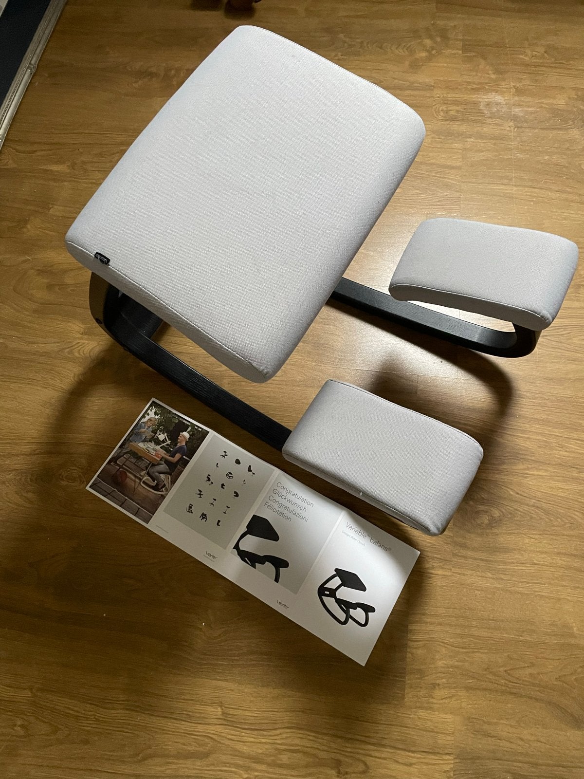 Varier (Stokke) ergonomische balans kruk, Huis en Inrichting, Stoelen, Ophalen, Zo goed als nieuw, Eén, Stof
