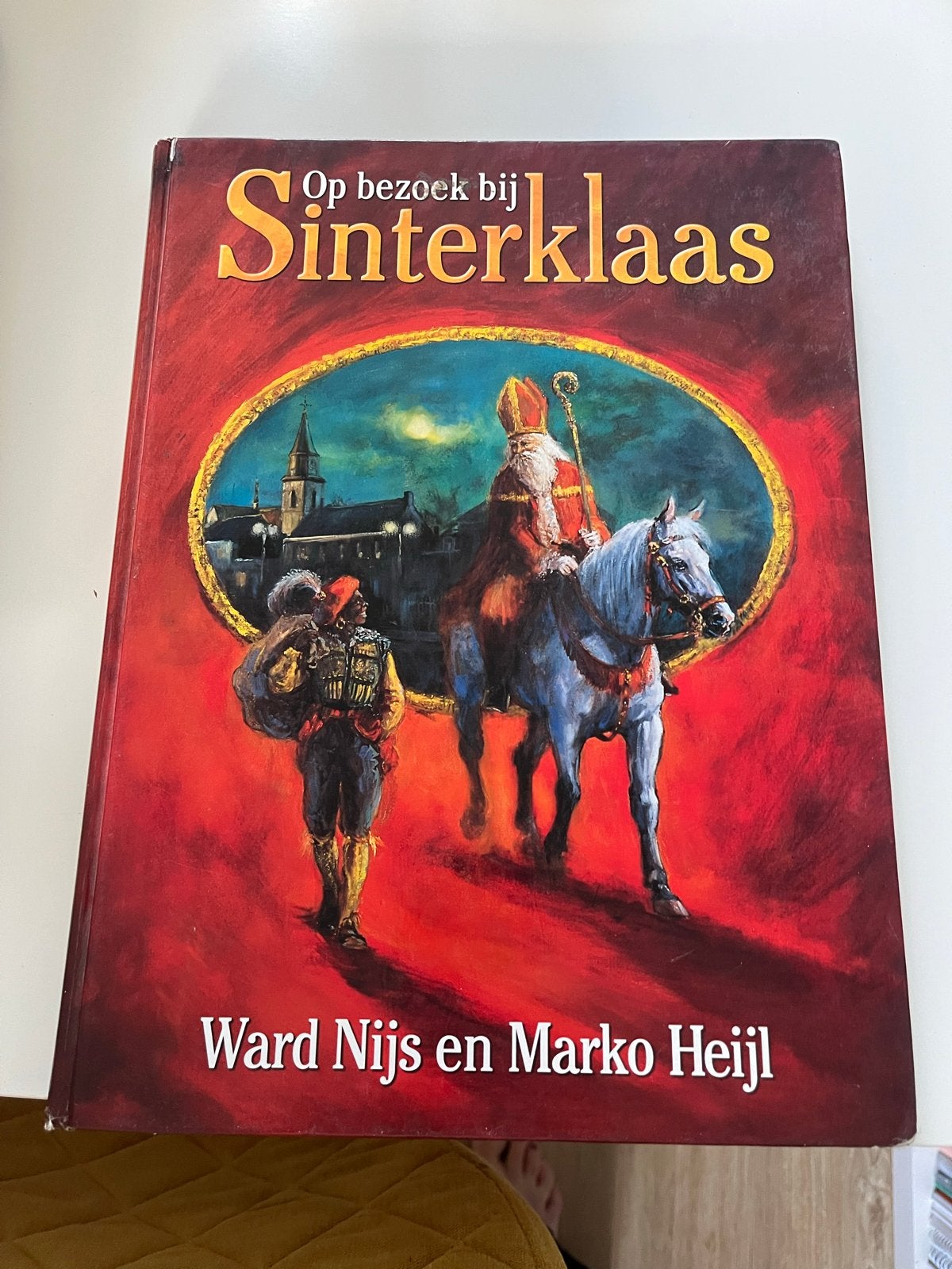 Op bezoek bij Sinterklaas - Ward Nijs en Marko Heijl, Boeken, Ophalen of Verzenden, Zo goed als nieuw, Sprookjes