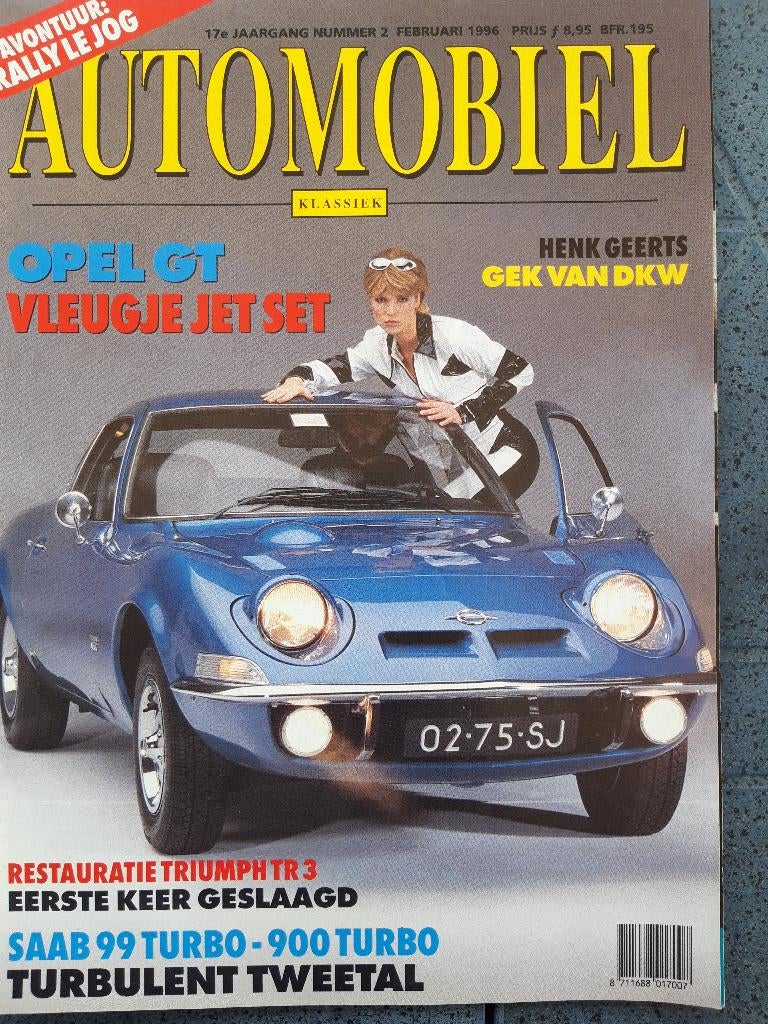 Automobiel Klassiek '96 nr 2 - Opel GT - TR3 - Saab Turbo, Ophalen of Verzenden, Zo goed als nieuw, Overige merken