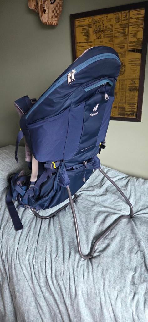 Deuter Kid Comfort Pro - Midnight blue, Kinderen en Baby's, Babydragers en Draagdoeken, Zo goed als nieuw, Rug, Draagzak, Ophalen