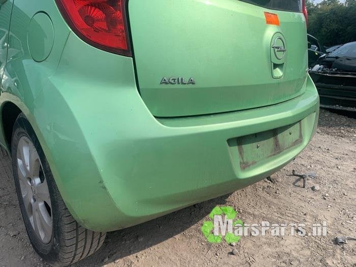 Achterbumper van een Opel Agila, Auto-onderdelen, Gebruikt, -, -, Opel