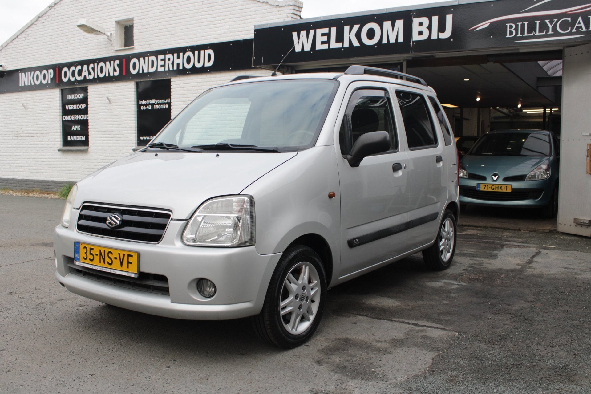 Suzuki Wagon R+ 1.3 GLX / AUTOMAAT / Airco / Elektrische ram, Auto's, 94 pk, Stof, Zwart, Wagon R+