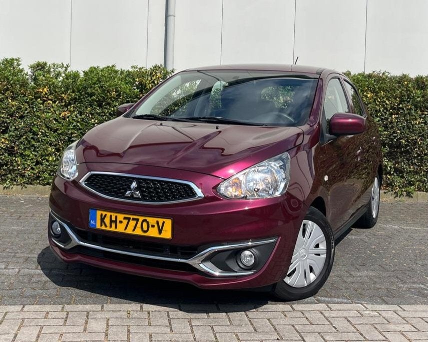 MITSUBISHI Space Star 1.0 MIVEC 71PK ClearTec Cool+ Automaat, Auto's, Mitsubishi, Automaat, Stof, Gebruikt, 840 kg