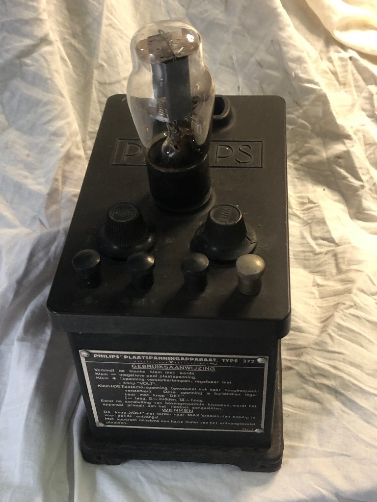 Philips radio gelijkrichter/plaatspanningapparaat, Ophalen of Verzenden