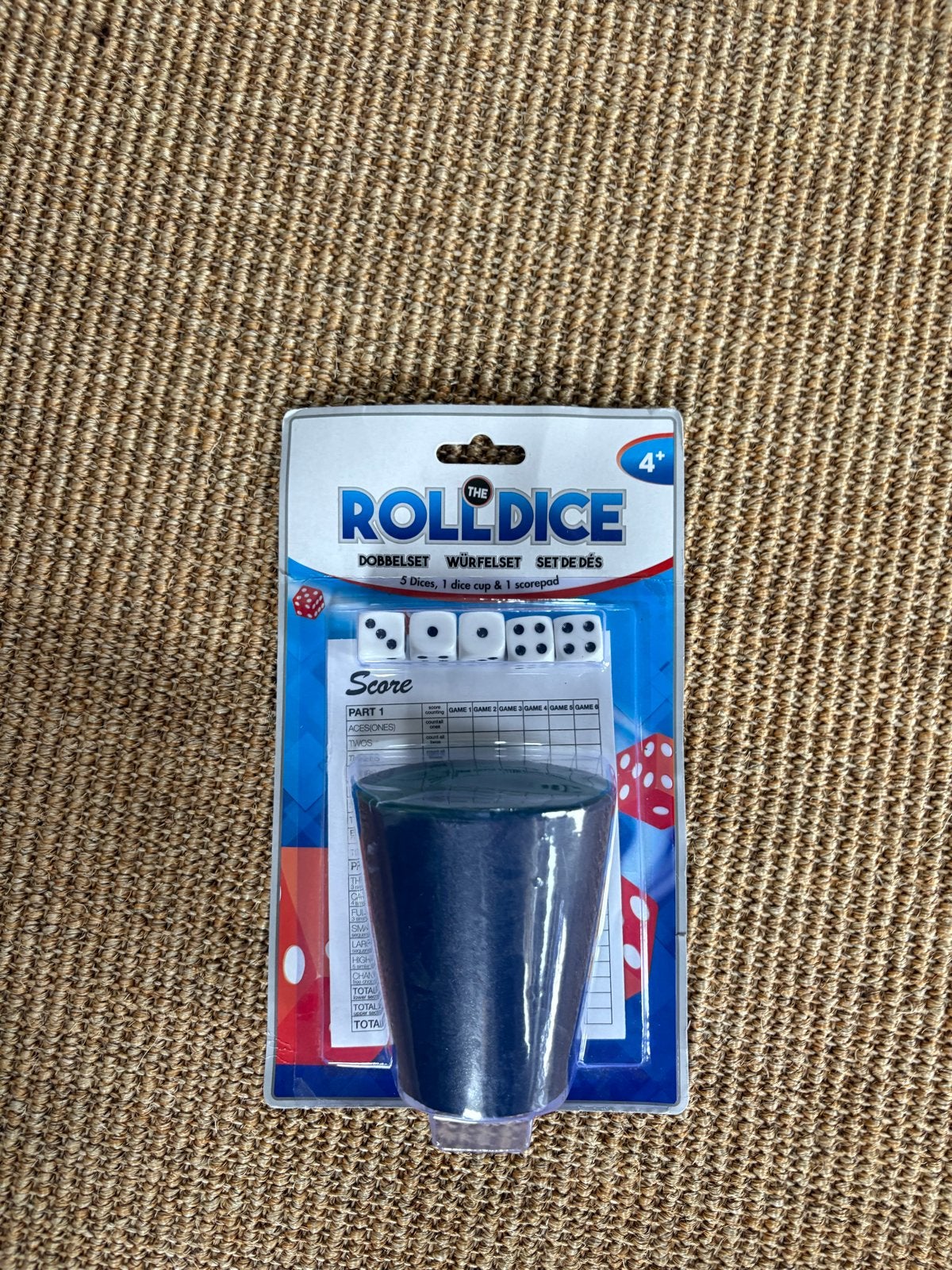 Roll The Dice Dobbelset - Nieuw in verpakking, Een of twee spelers, Ophalen of Verzenden, Nieuw