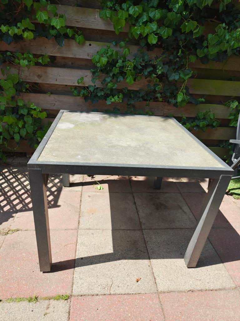 Bellagio tuintafel met betonnen blad - Gebruikt, Ophalen