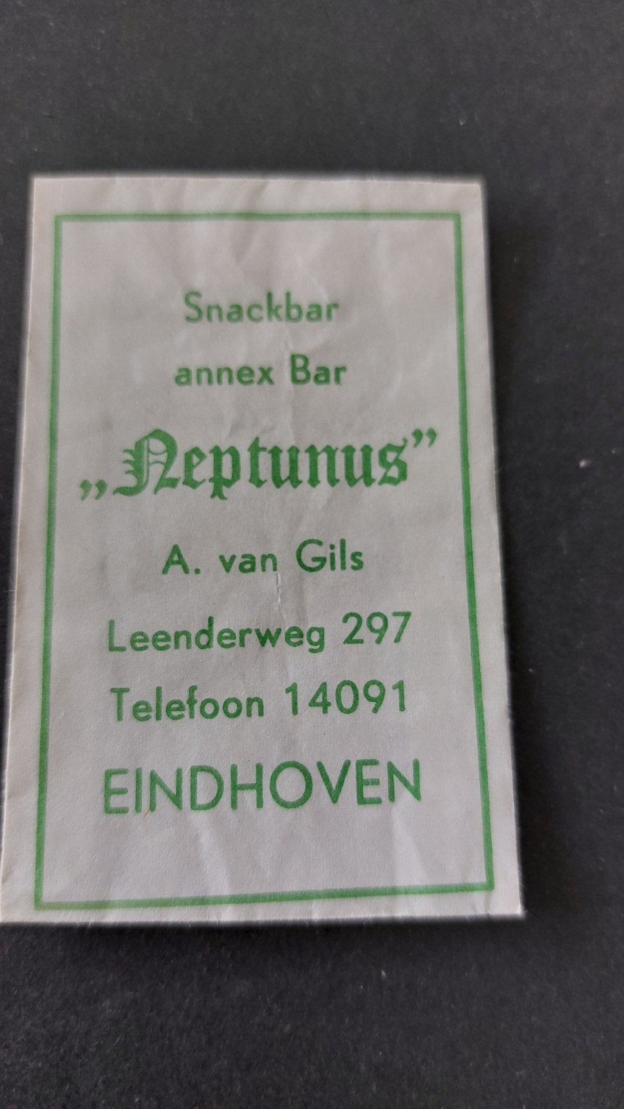 Eindhoven, "Neptunus"; snackbar annex bar, Verzenden, Nederland