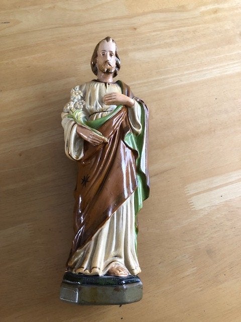 Te koop antiek St Jozef beeld, Ophalen