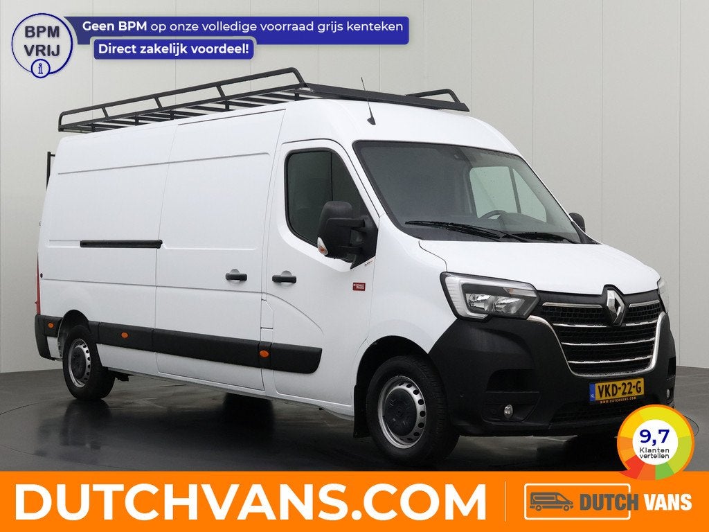 Renault Master 2.3DCi 150PK L3H2 Imperiaal | Trekhaak | Kast, Voorwielaandrijving, Stof, Gebruikt, 4 cilinders
