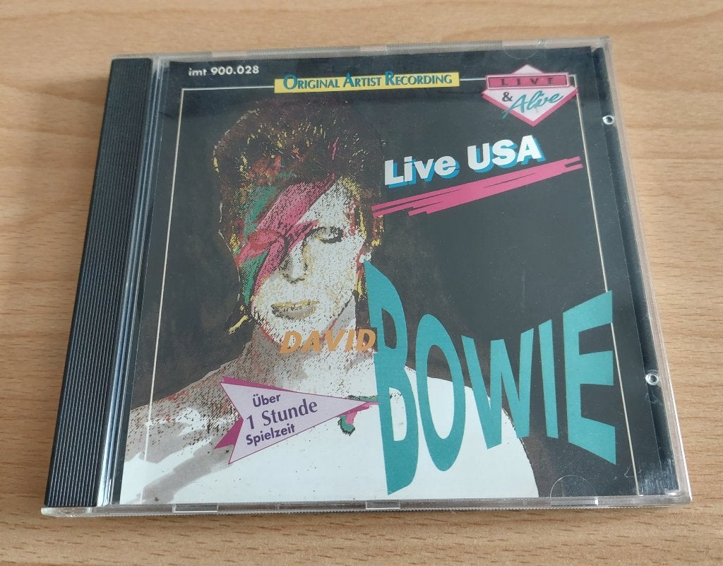 David Bowie - Live in USA, Ophalen of Verzenden, Gebruikt, Poprock, Overige typen