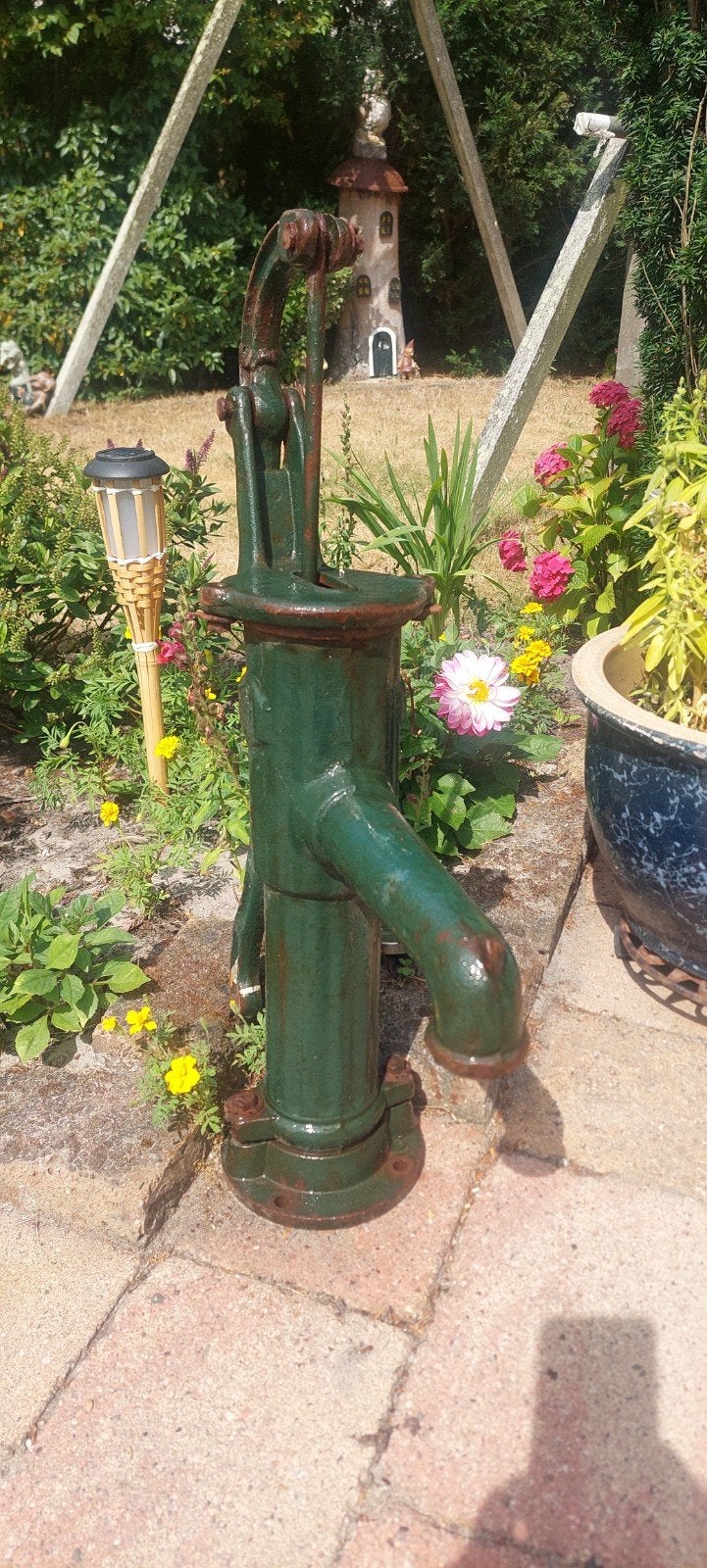 decoratieve gietijzeren waterpomp, Tuin en Terras, Ophalen, Gebruikt, Overige typen