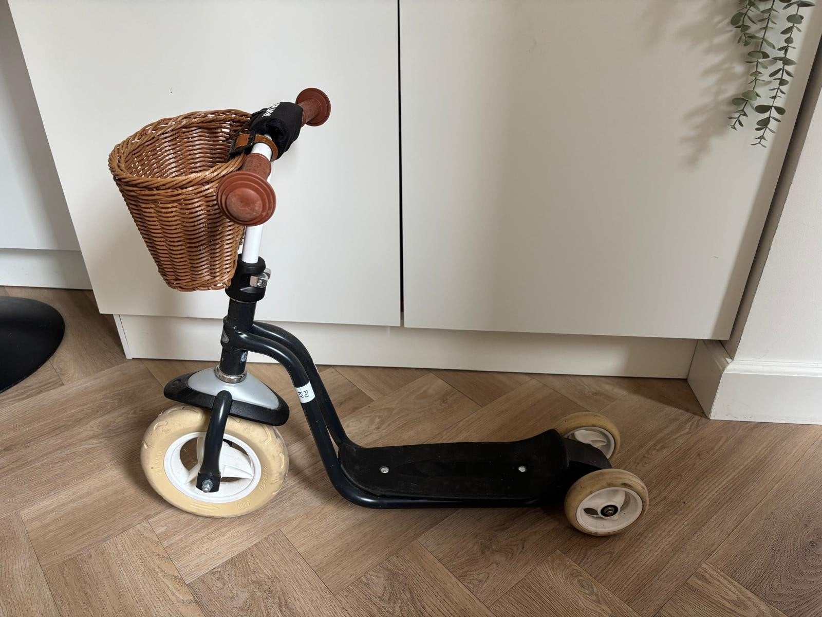 Puky step met mandje, Ophalen, Zo goed als nieuw, Gewone step, Puky