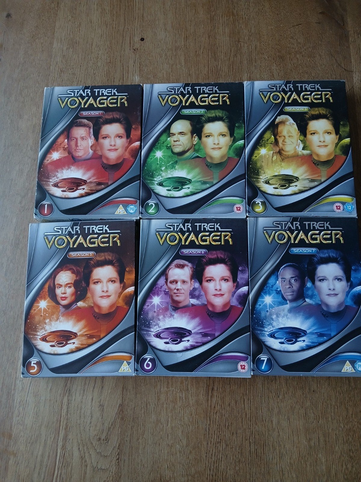 Star Trek Voyager - Serie DVD Box (Seizoen 1-2-3-5-6-7), Engels, Ophalen of Verzenden, Vanaf 12 jaar, Nederlands