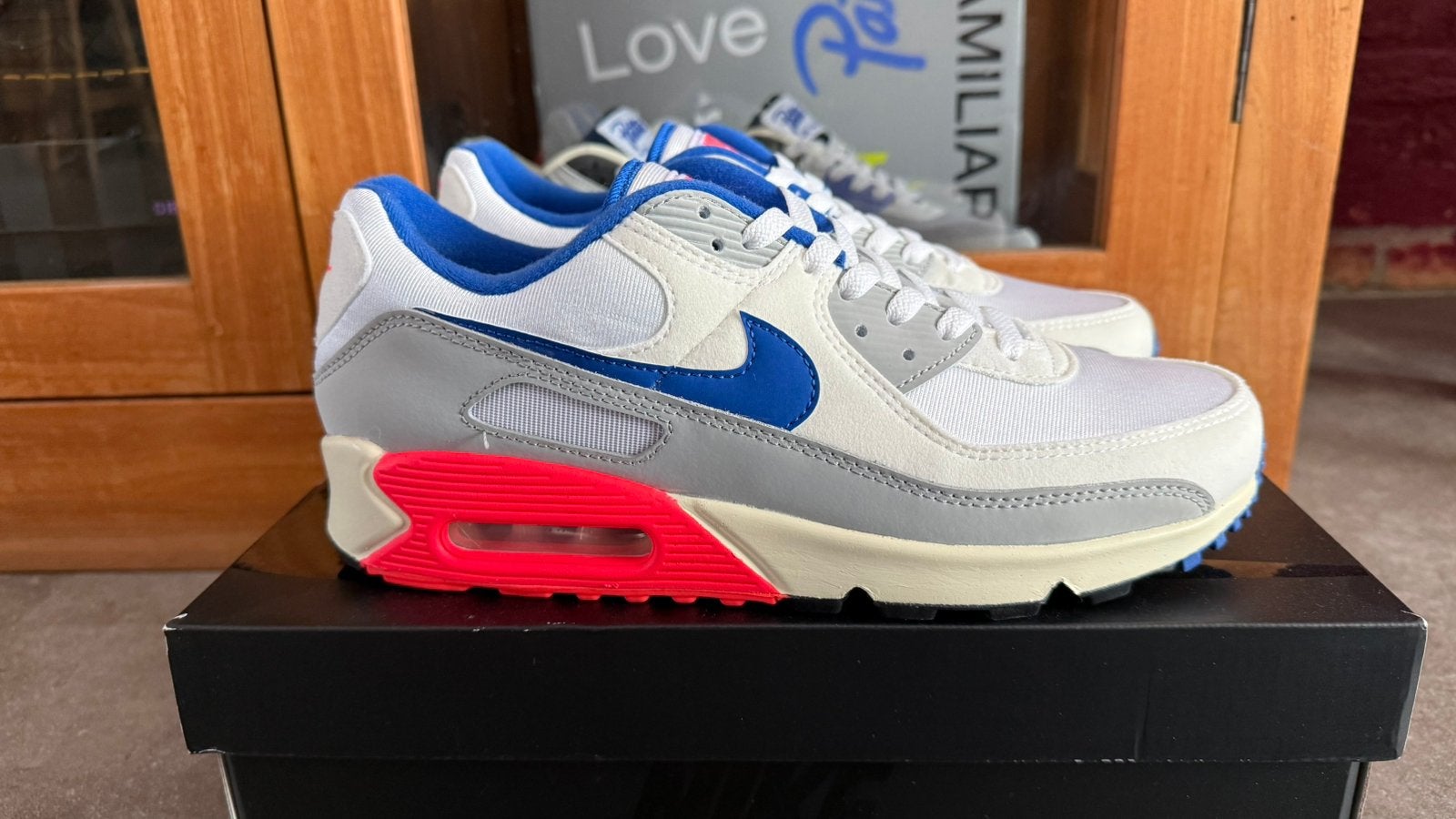 Nike Air Max 90 “Ultra Marine” 42,5, Ophalen of Verzenden, Nieuw, Overige kleuren, Sneakers of Gympen