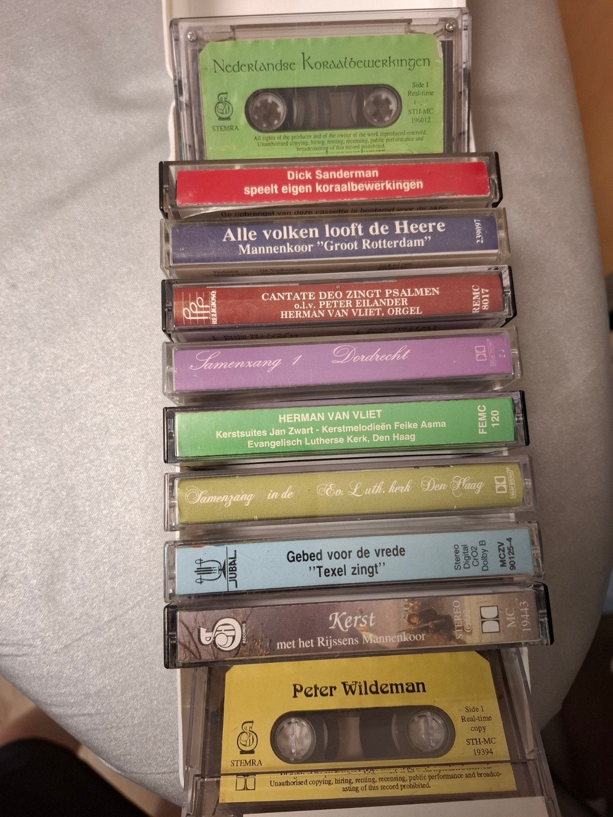 cassettebandjes chr. muziek, Ophalen of Verzenden, Gebruikt, Overige genres, 2 t/m 25 bandjes