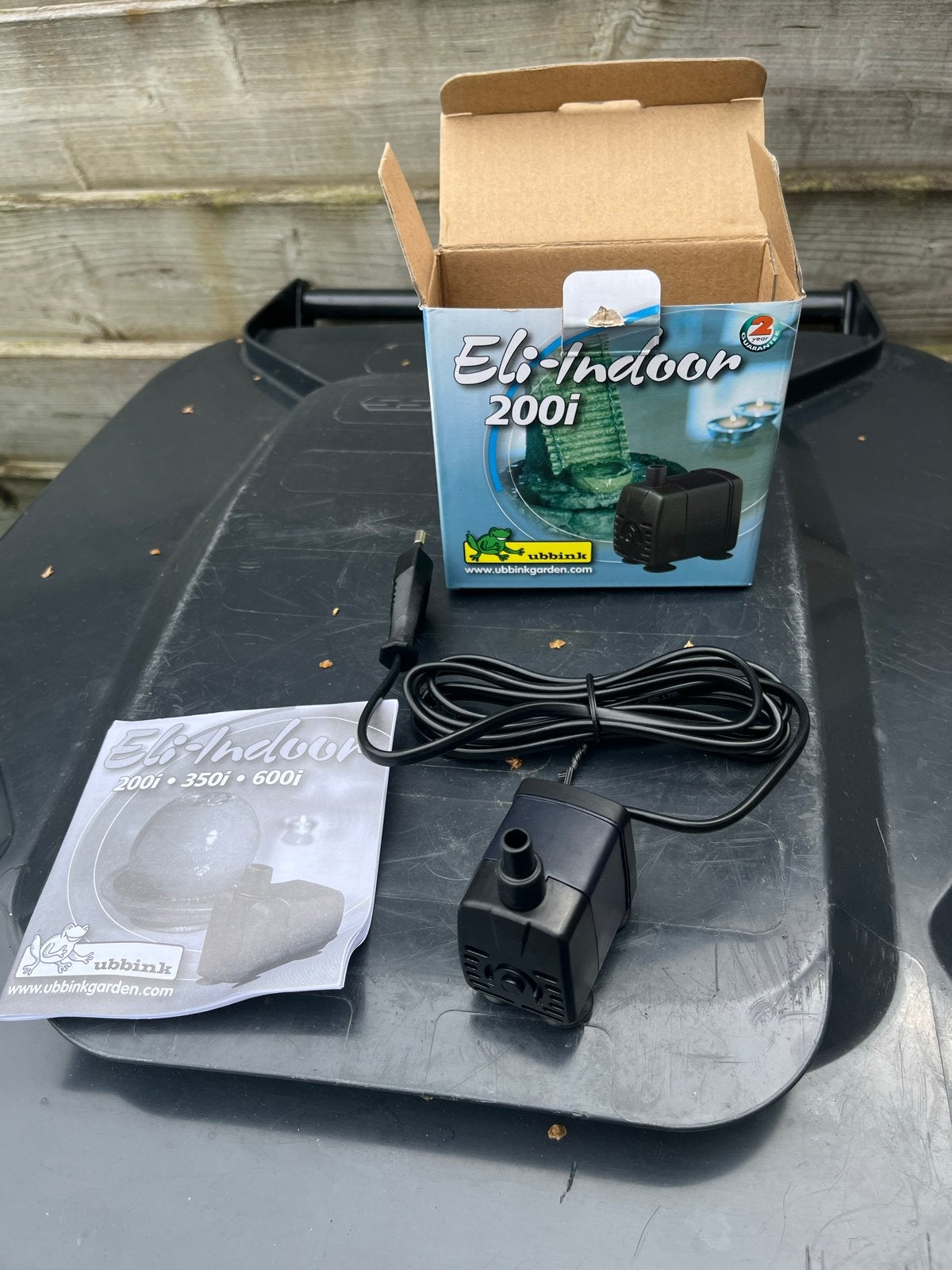 Ubbink Eli-Indoor 200i Pomp, Ophalen of Verzenden, Nieuw, Elektrisch, Dompelpomp