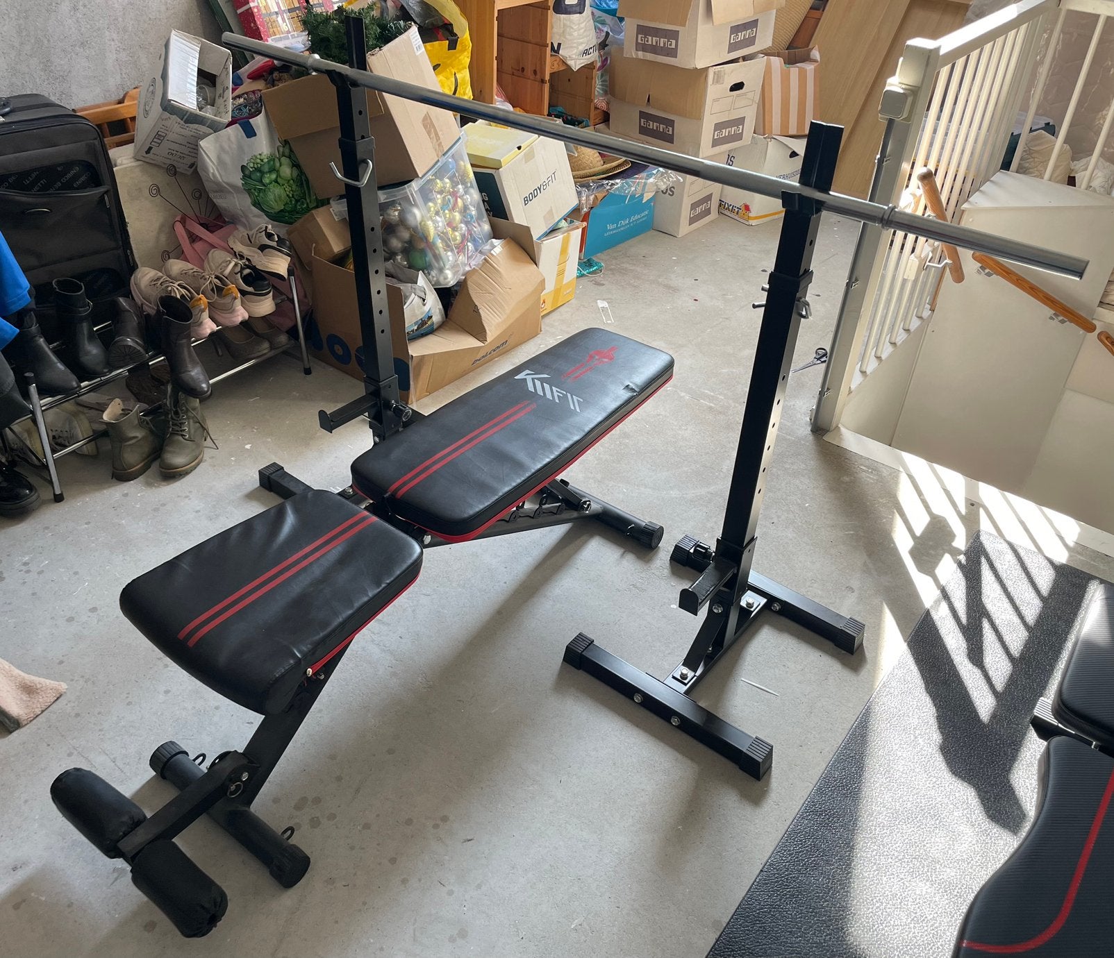 Benchpress / Homegym, Ophalen, Gebruikt, Fitnessbank