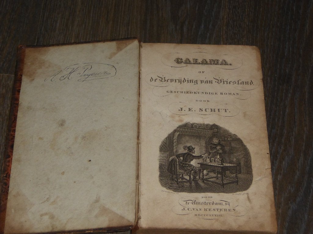 (1833) - GALAMA of de Bevrijding van Vriesland - J.E. SCHUT, Verzenden, J.E. SCHUT