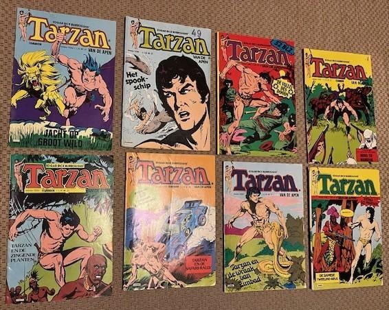 Tarzan Classics Jaren'70 12 stuks, Meerdere comics, Ophalen of Verzenden, Gelezen, Amerika