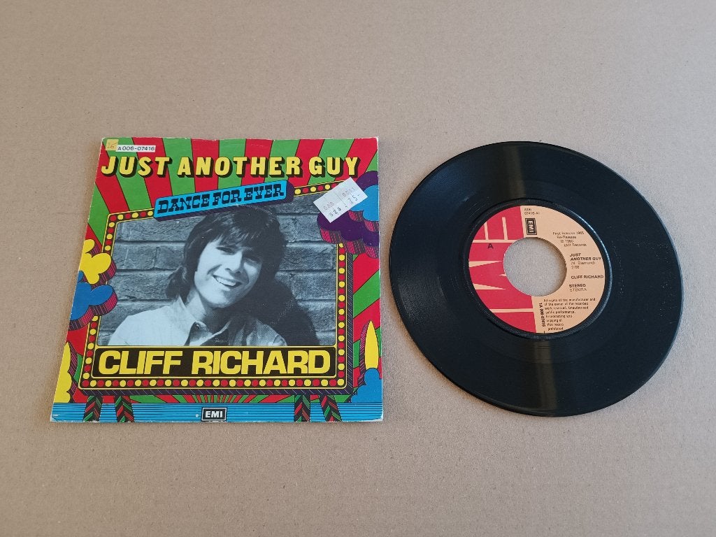 Single: Cliff Richard - Just Another Guy (1965), Cd's en Dvd's, Vinyl Singles, Verzenden, Gebruikt, 7 inch, Pop