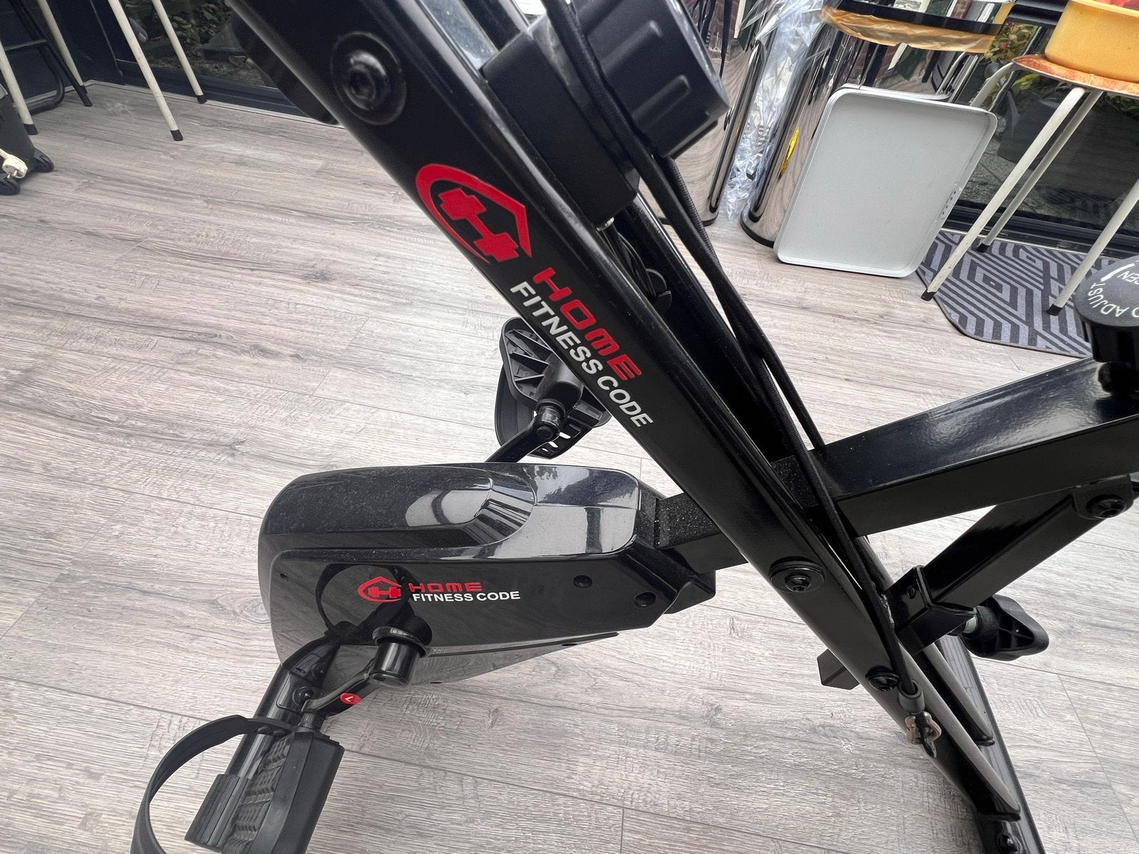 Home Fitness Code Hometrainer, Ophalen, Gebruikt, Metaal, Benen