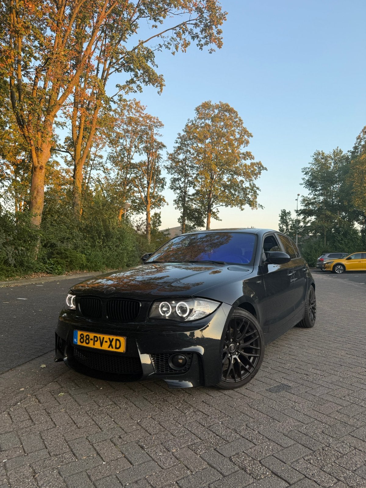 BMW 1-Serie 2.0 118I 2005 Zwart, Auto's, BMW, 1-Serie, Achterwielaandrijving, 1995 cc, 4 cilinders